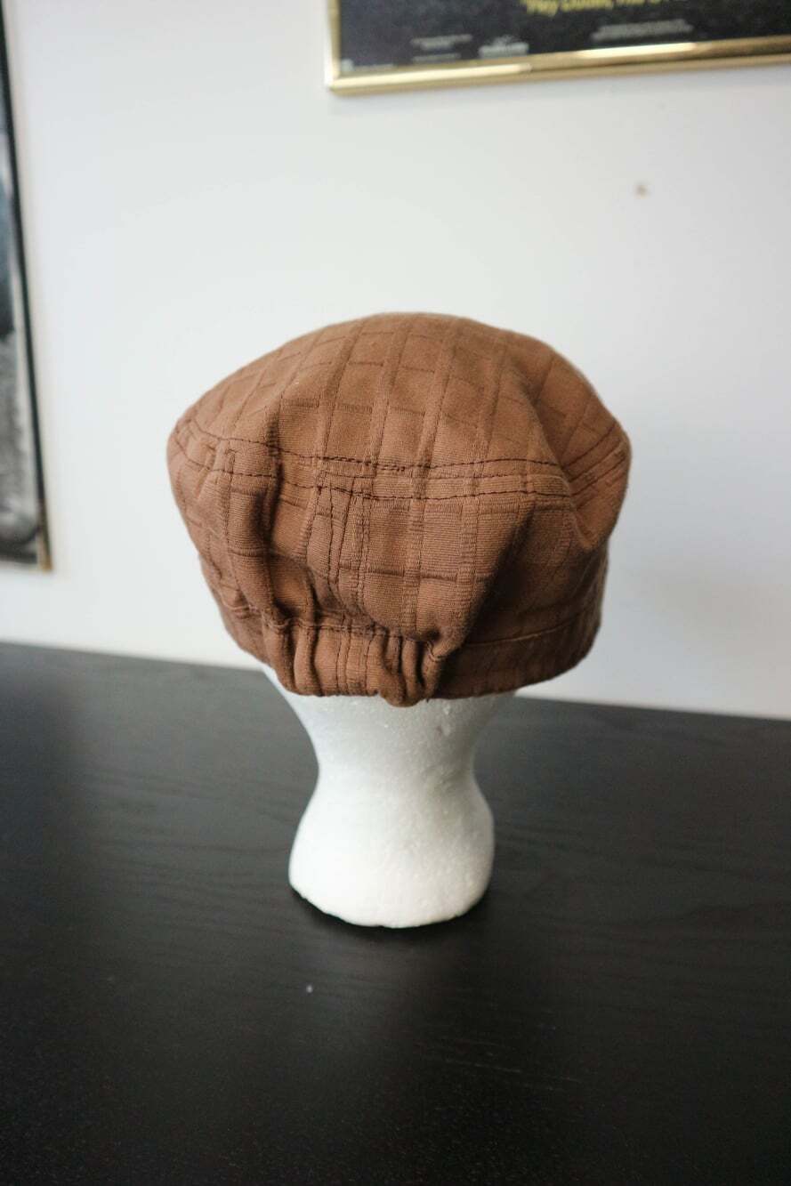 Cadet Style Vintage Pattern Y2K Military Cap - Picture 3 of 6